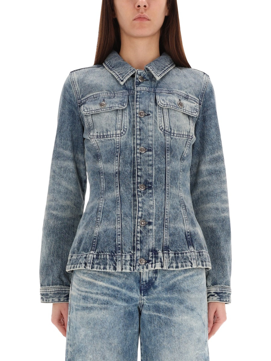 DIESEL Women's Premium Denim Sports Jacket