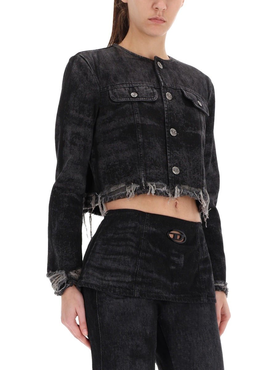 DIESEL Womens Sports Jacket - FW25 Collection