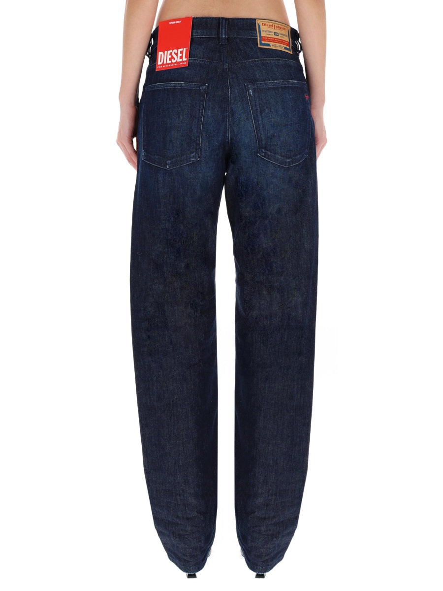 DIESEL Classic High-Waisted Denim Jeans for Women