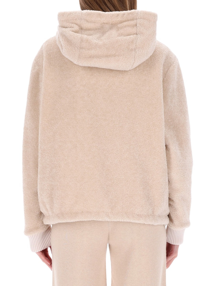 MONCLER Reversible Padded Sweatshirt Size S