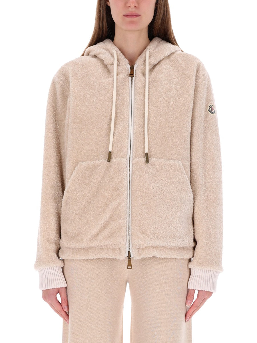 MONCLER Reversible Padded Sweatshirt Size S