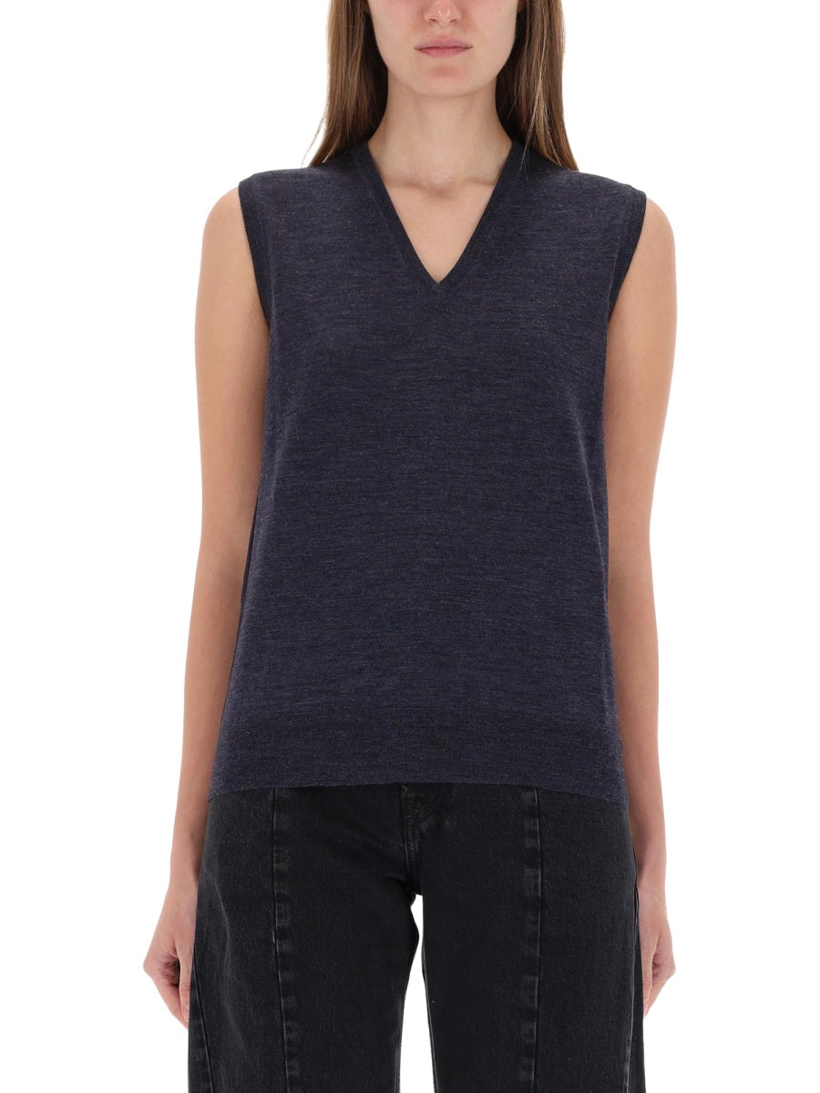 MAISON MARGIELA Wool Vest for Women - FW25 Collection