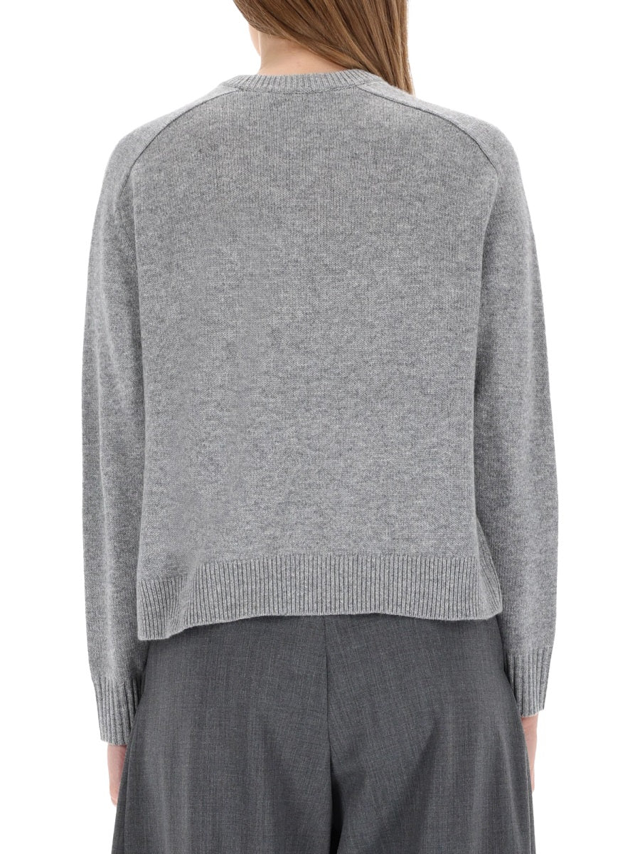 THEORY Cropped Cashmere Sweater - Women's S