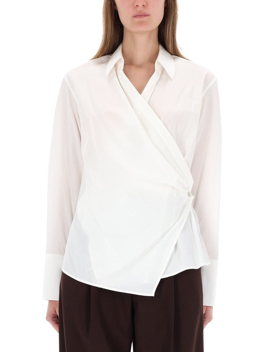 HELMUT LANG Essential Cotton Button-Up Shirt - Women's