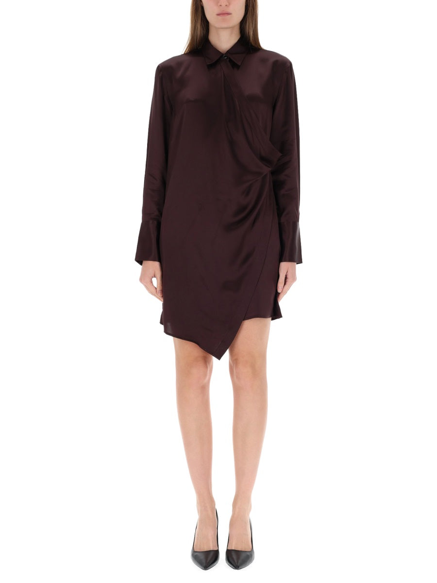 HELMUT LANG Silk Mini Dress