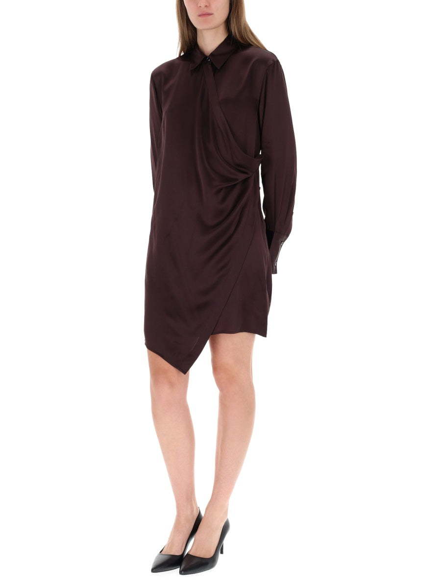 HELMUT LANG Silk Mini Dress