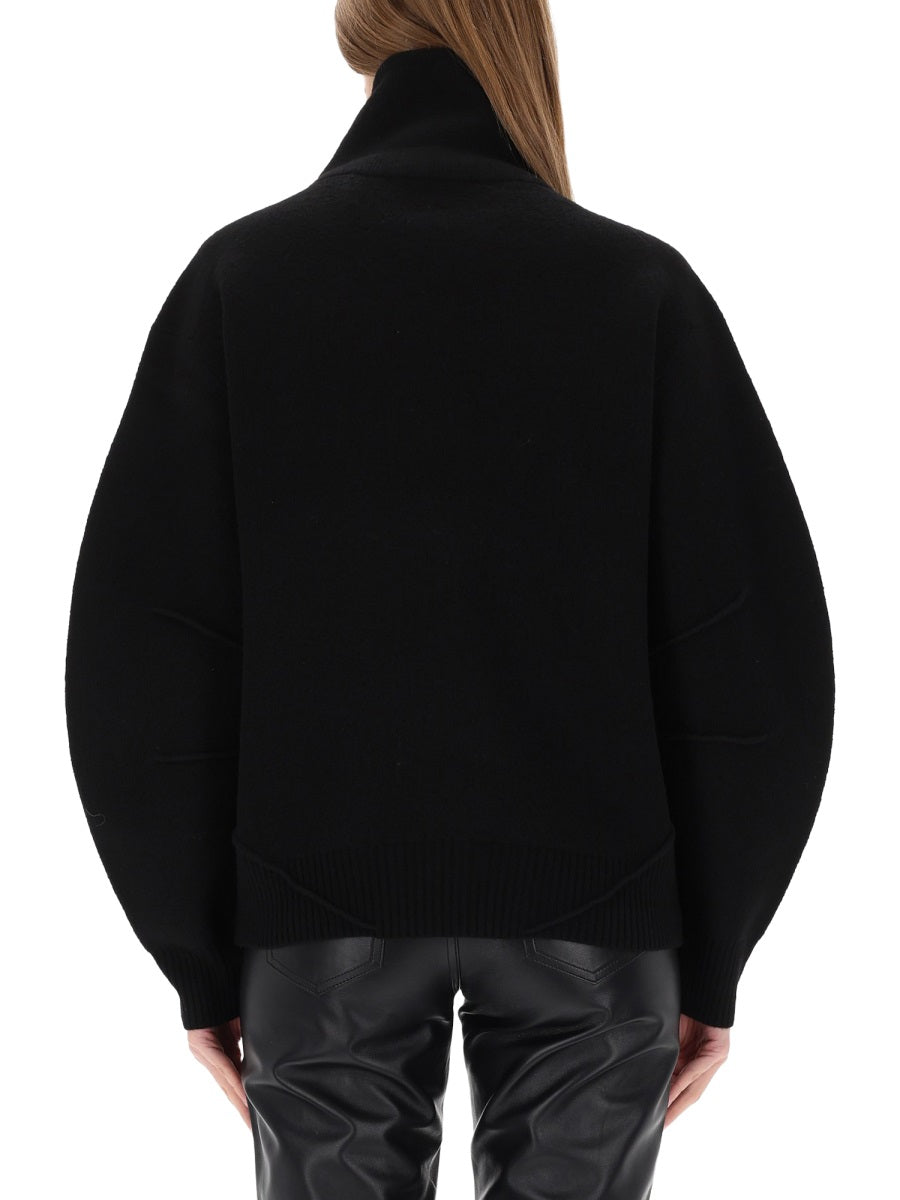 HELMUT LANG Essentials 100% Merino Wool Sweater for Women