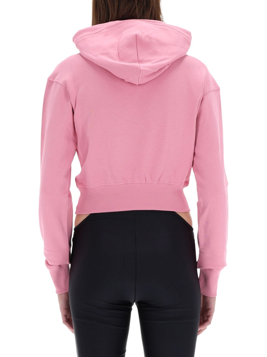 VERSACE JEANS COUTURE Cozy Sweatshirt for Women - FW25 Collection