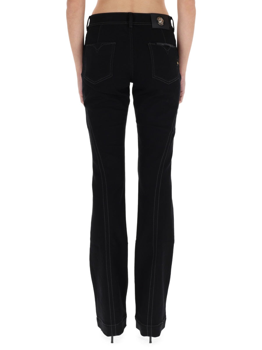 VERSACE JEANS COUTURE Chic Trousers for Women - FW25 Collection