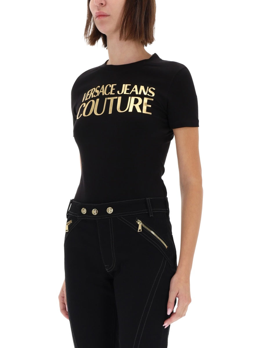 VERSACE JEANS COUTURE Chic Women's Couture T-Shirt FW25