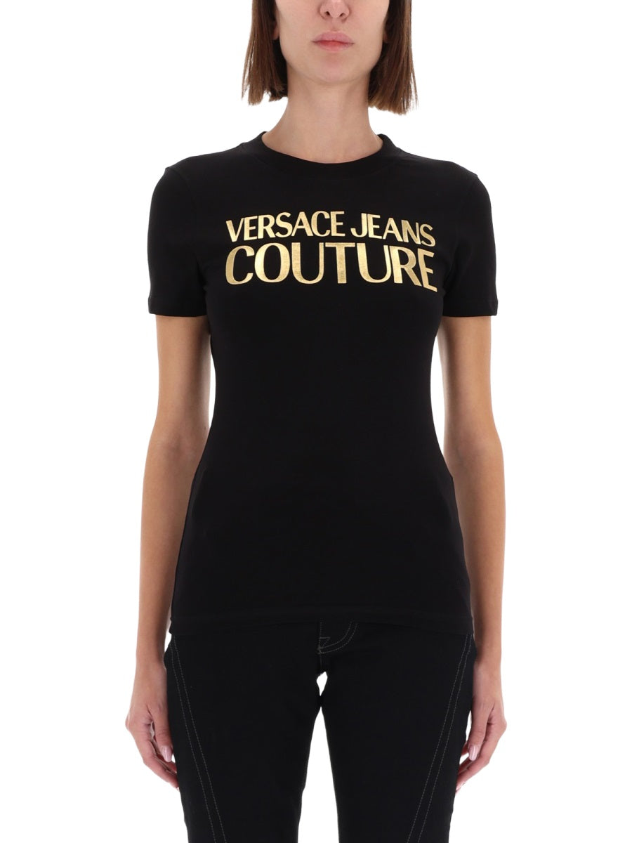 VERSACE JEANS COUTURE Chic Women's Couture T-Shirt FW25
