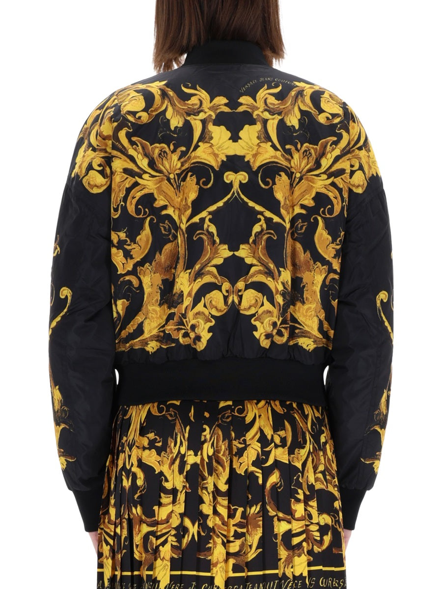 VERSACE JEANS COUTURE Chic Women's Mini Jacket for FW25