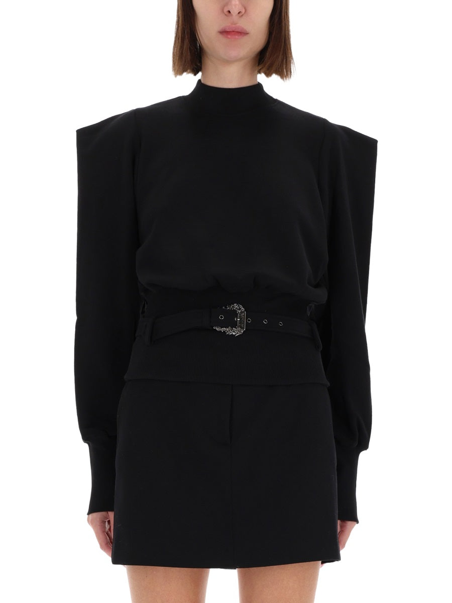 VERSACE JEANS COUTURE Chic Sweatshirt for Fall 2025