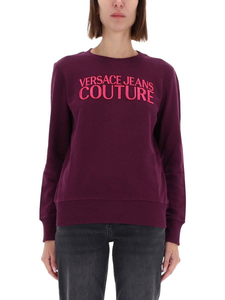VERSACE JEANS COUTURE Cozy Women's Sweatshirt - Fall/Winter 2025 Collection