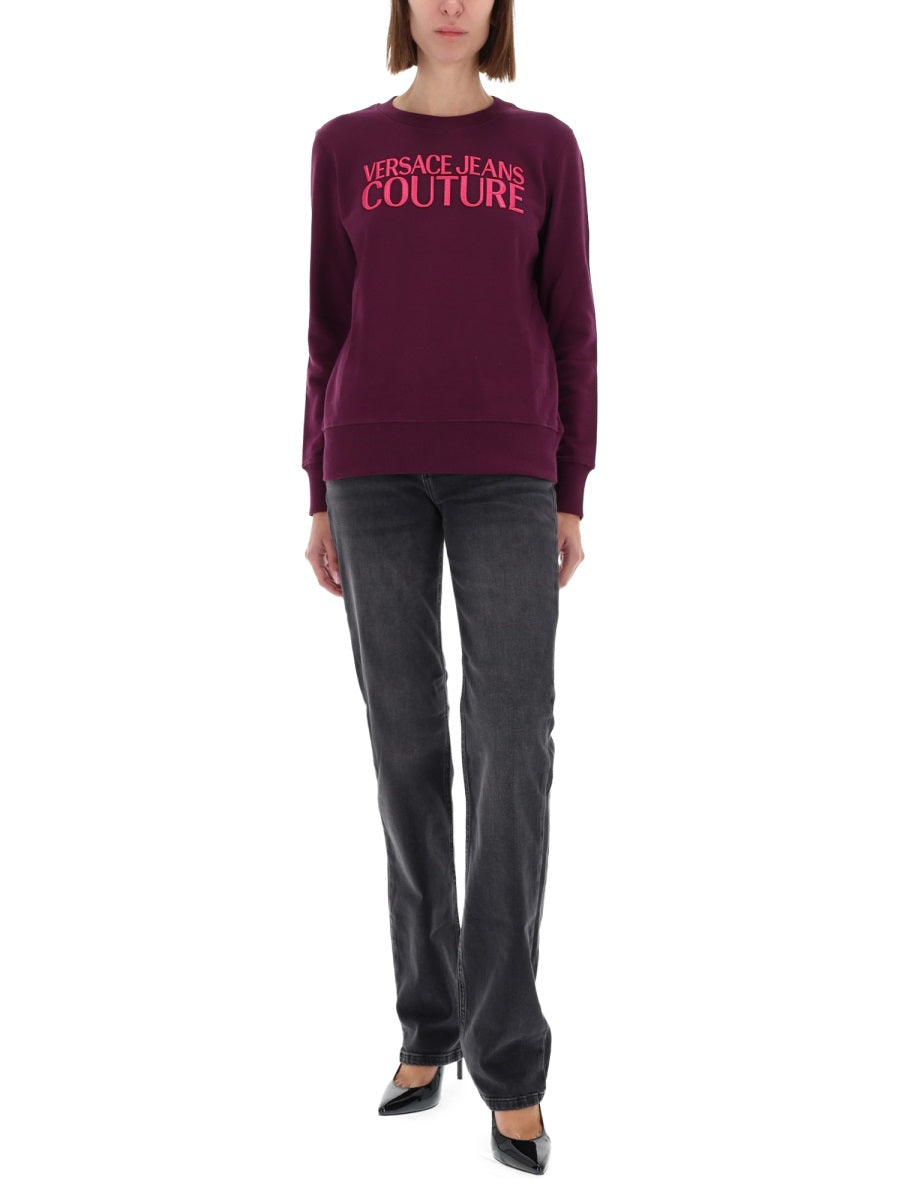 VERSACE JEANS COUTURE Cozy Women's Sweatshirt - Fall/Winter 2025 Collection