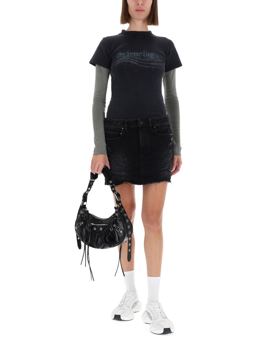 BALENCIAGA Stylish Mini Skirt
