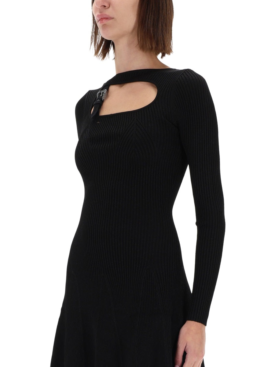 VERSACE JEANS COUTURE Mini Dress for Women - FW25 Collection