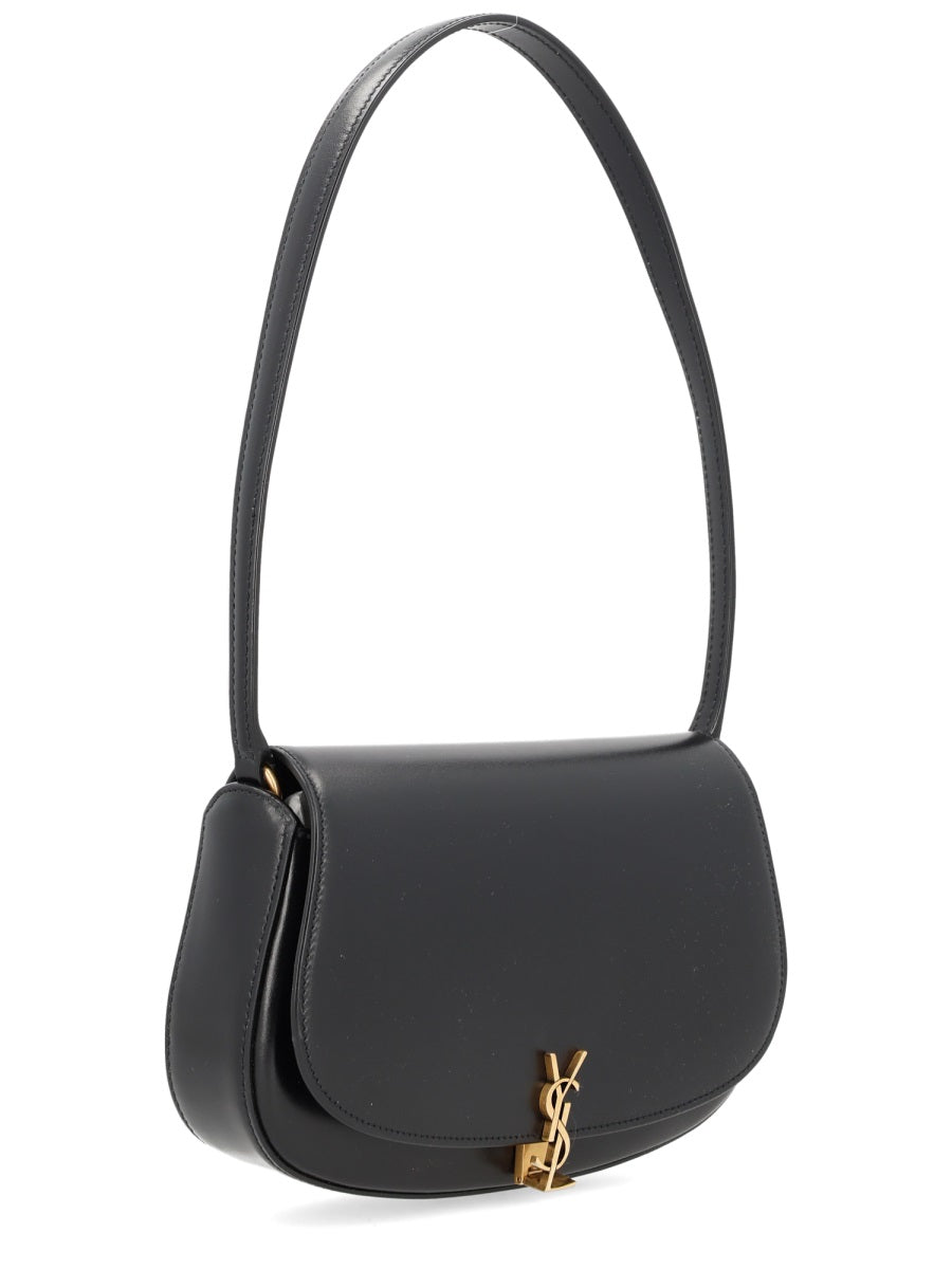 SAINT LAURENT Mini Leather 'Voltaire' Handbag