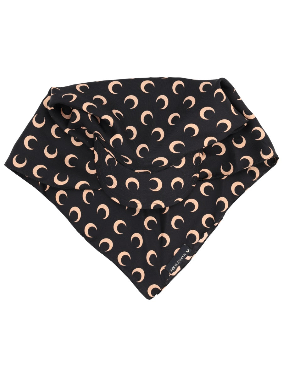 MARINE SERRE Silk Mini Hat - Women's FW25 Collection