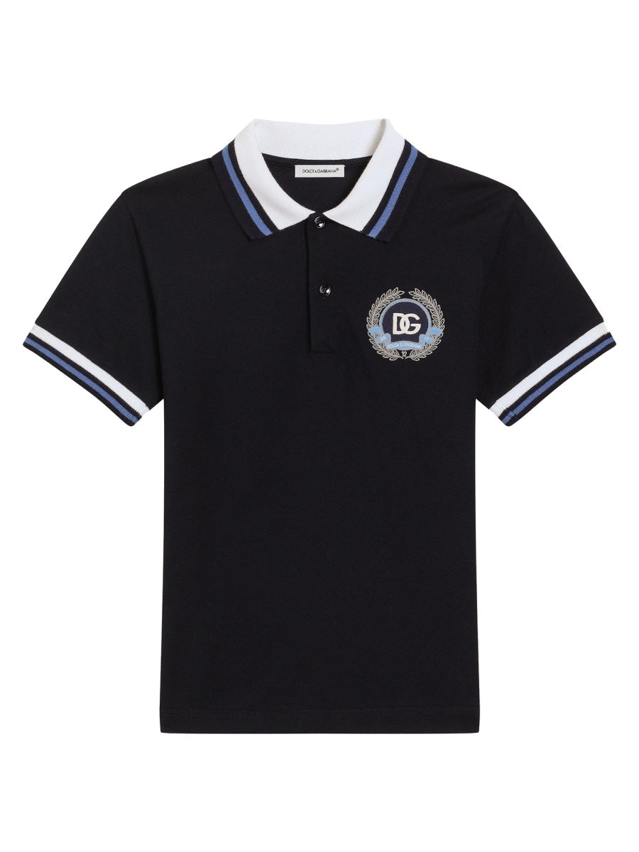 DOLCE & GABBANA Mini Polo Shirt for Boys