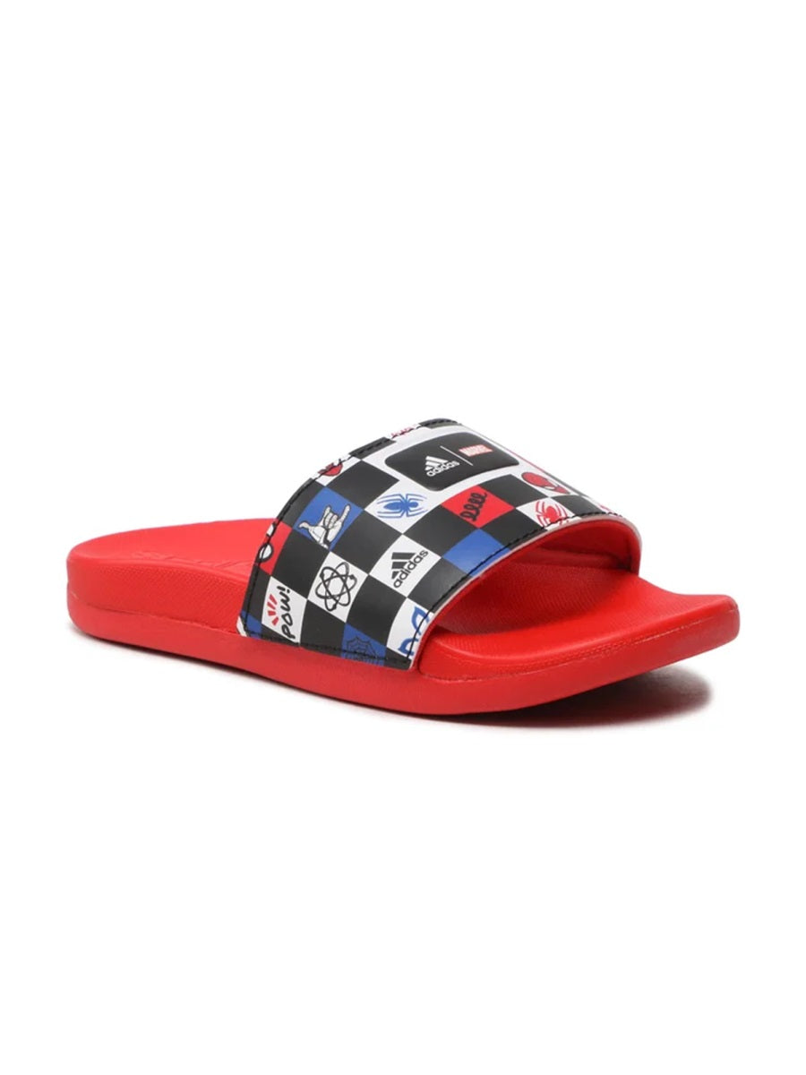 ADIDAS ORIGINALS Kids' Comfort Sandals Featuring Spider-Man Design