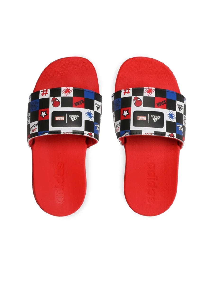 ADIDAS ORIGINALS Kids' Comfort Sandals Featuring Spider-Man Design