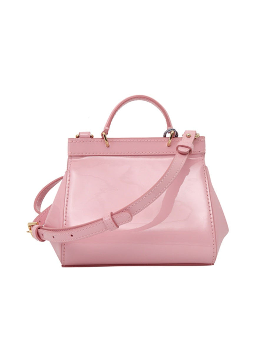 DOLCE & GABBANA Mini Patent Crossbody Bag for Girls