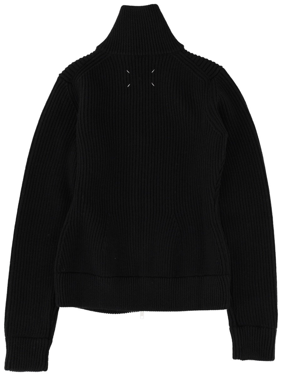 MAISON MARGIELA Wool Virgin Blend Sweater for Women - FW25 Collection
