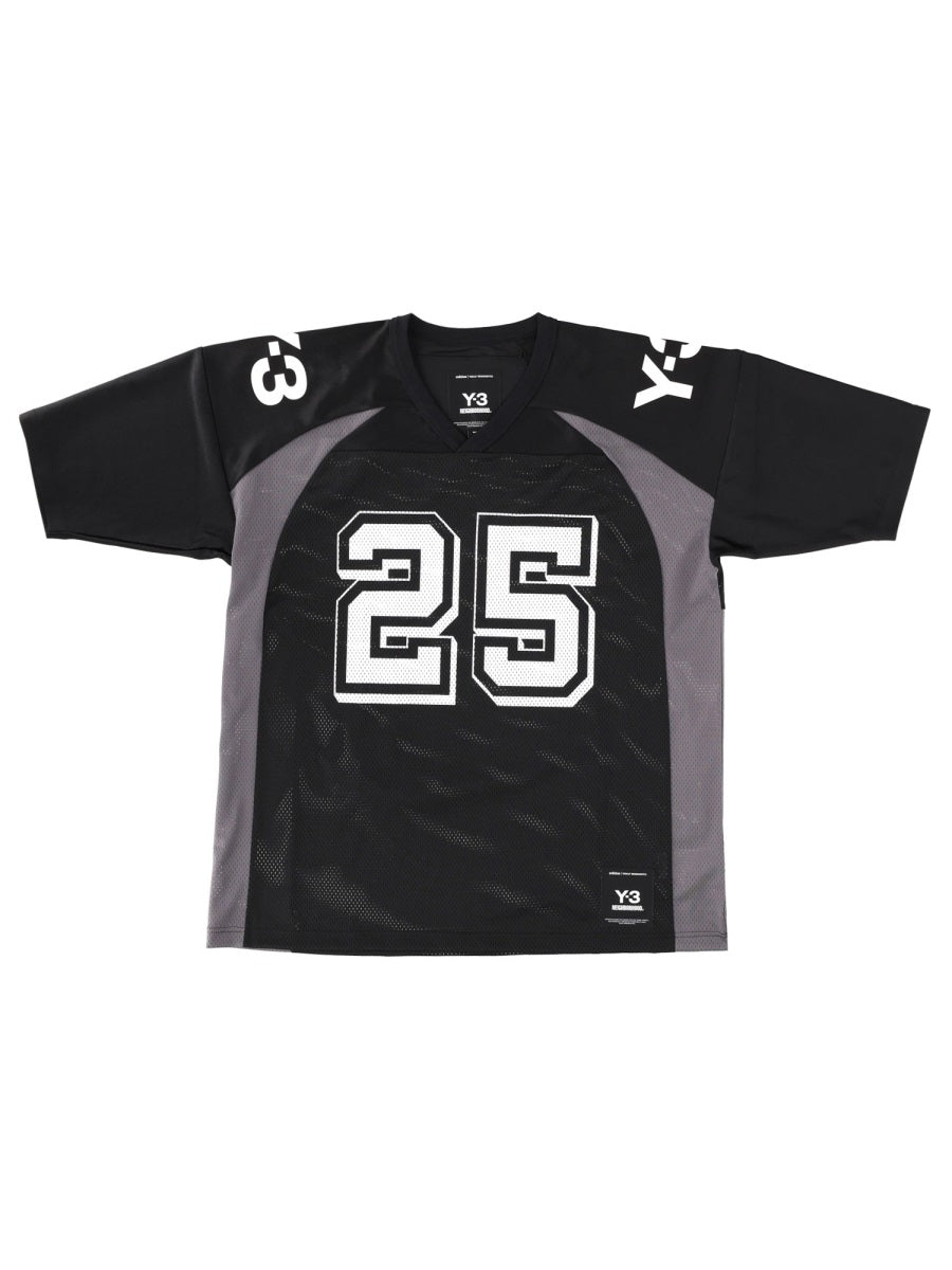 Y - 3 NEIGHBORHOOD Unisex Football Inspired T-Shirt - FW25 Collection