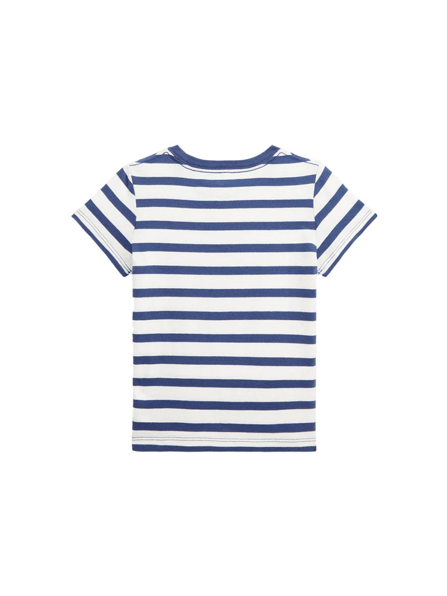 POLO RALPH LAUREN Mini Bear Striped T-Shirt for Girls