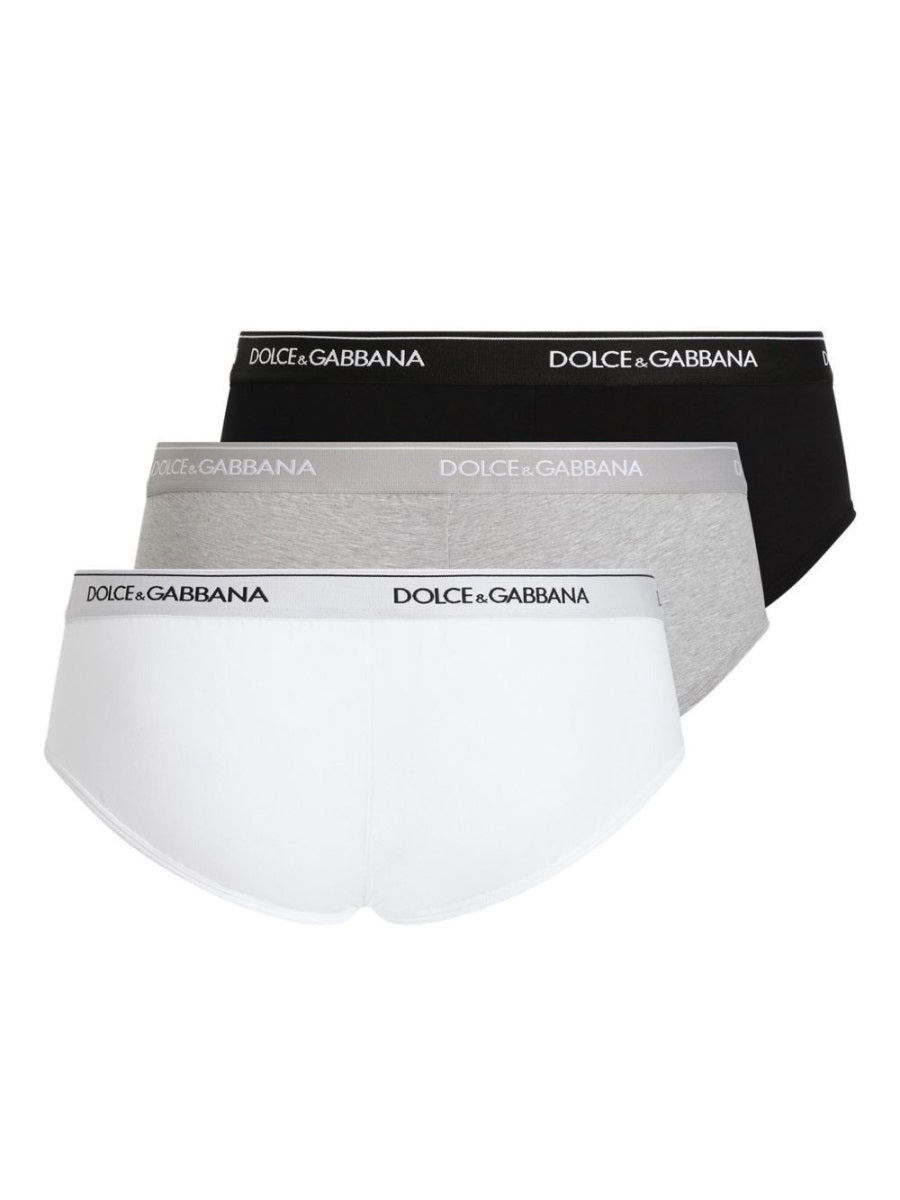 DOLCE & GABBANA 3-Pack Regular Fit Boxer Shorts for Men