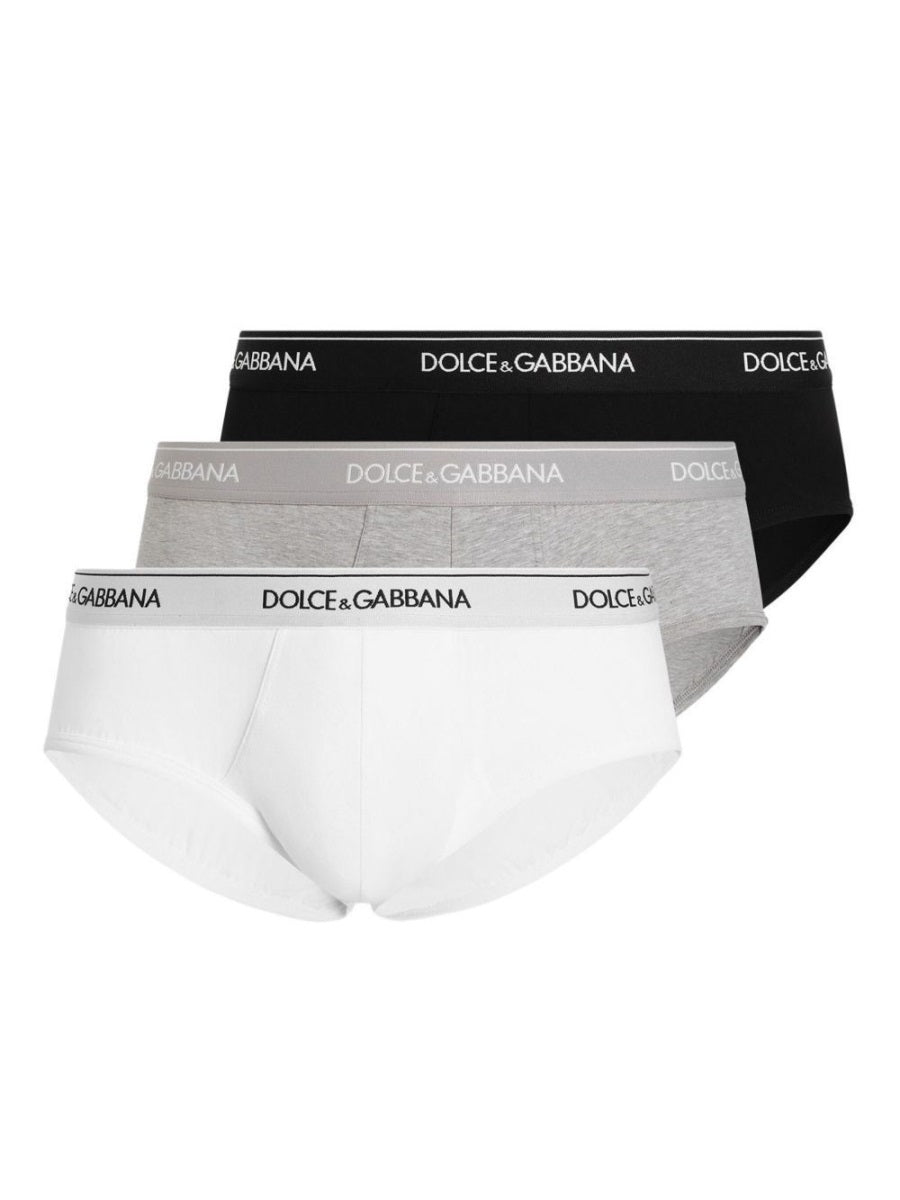 DOLCE & GABBANA 3-Pack Regular Fit Boxer Shorts for Men