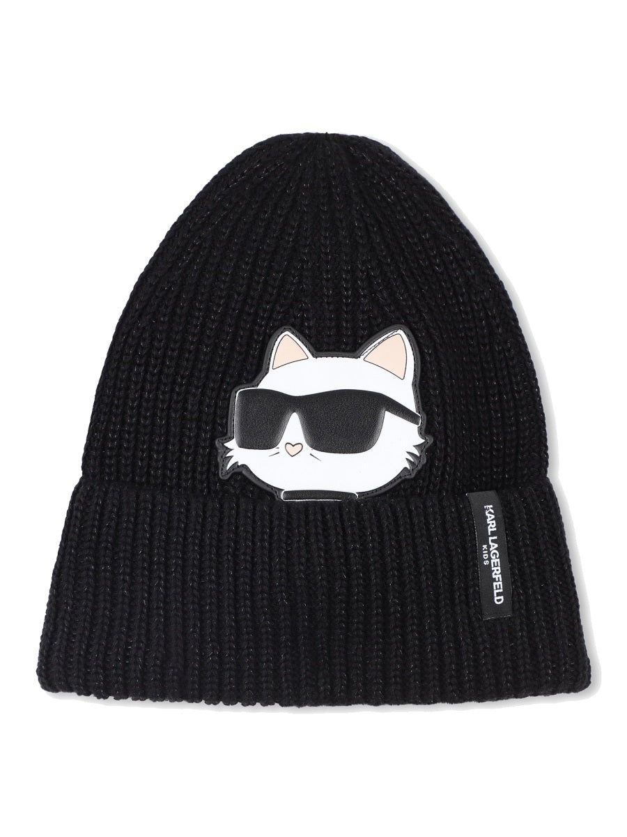 KARL LAGERFELD Mini Beanie Snood for Kids