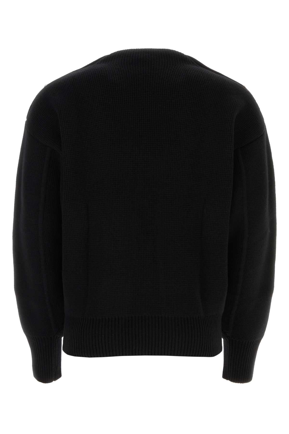 Ferragamo Wool Blend Knit Sweater for Men