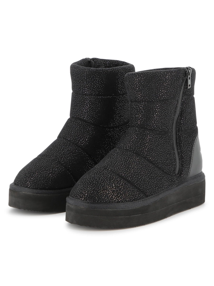 KARL LAGERFELD Girls' Mini Footwear Adventure Boots