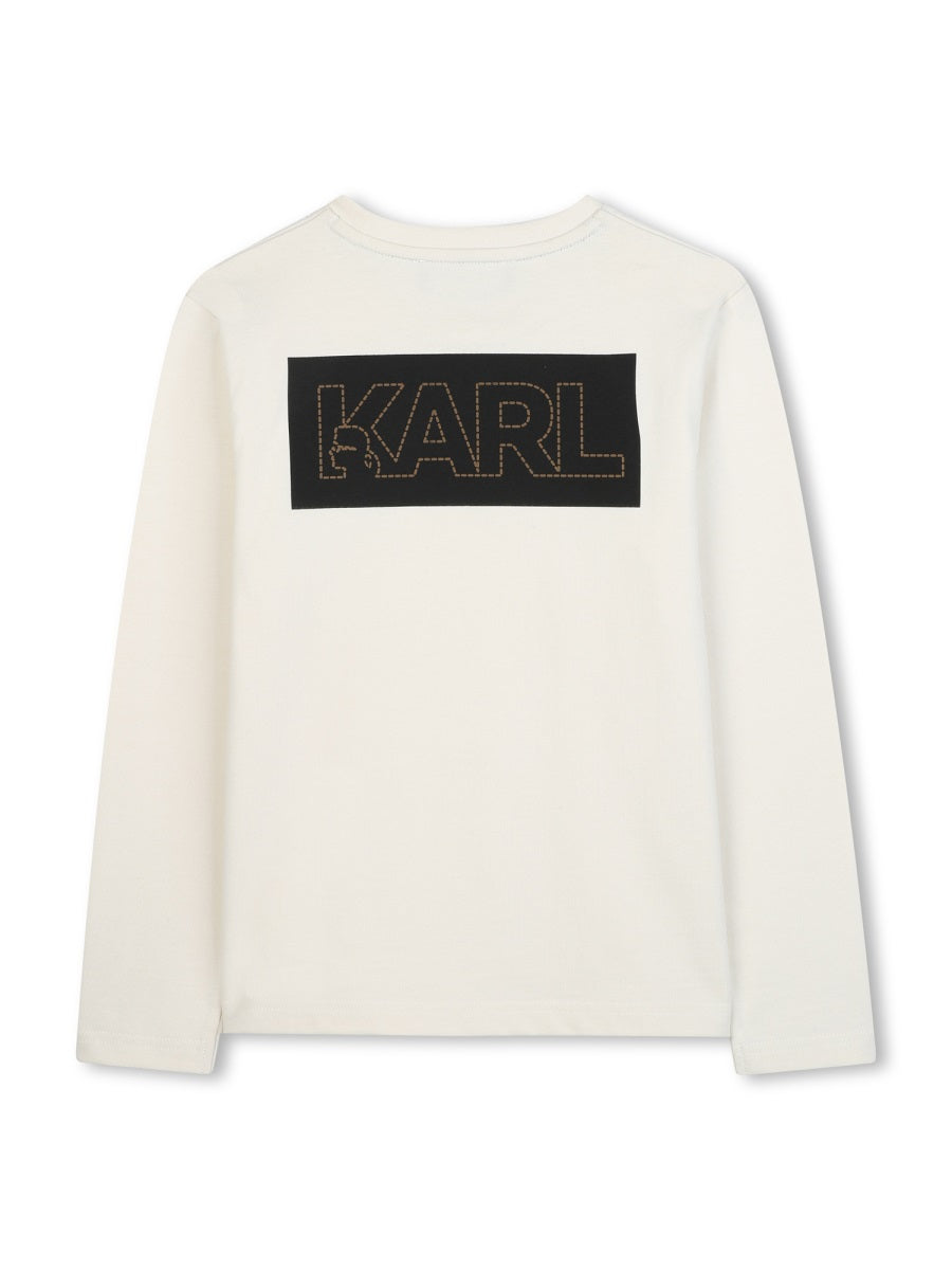 KARL LAGERFELD Kids' Logo T-Shirt