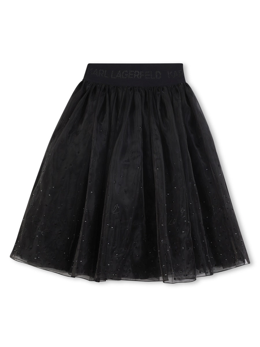 KARL LAGERFELD Chic Formal Mini Skirt for Girls