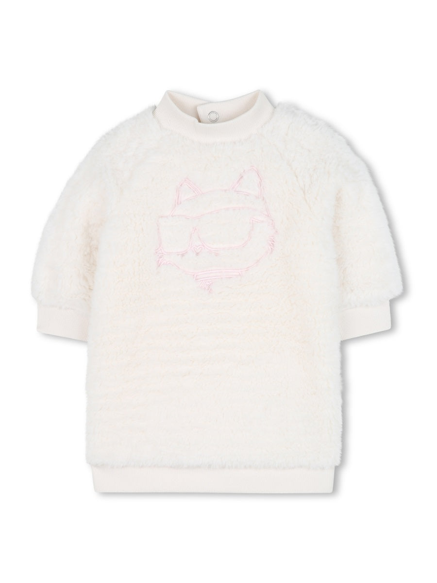 KARL LAGERFELD Chic Mini Shirt and Skirt Set for Baby Girls