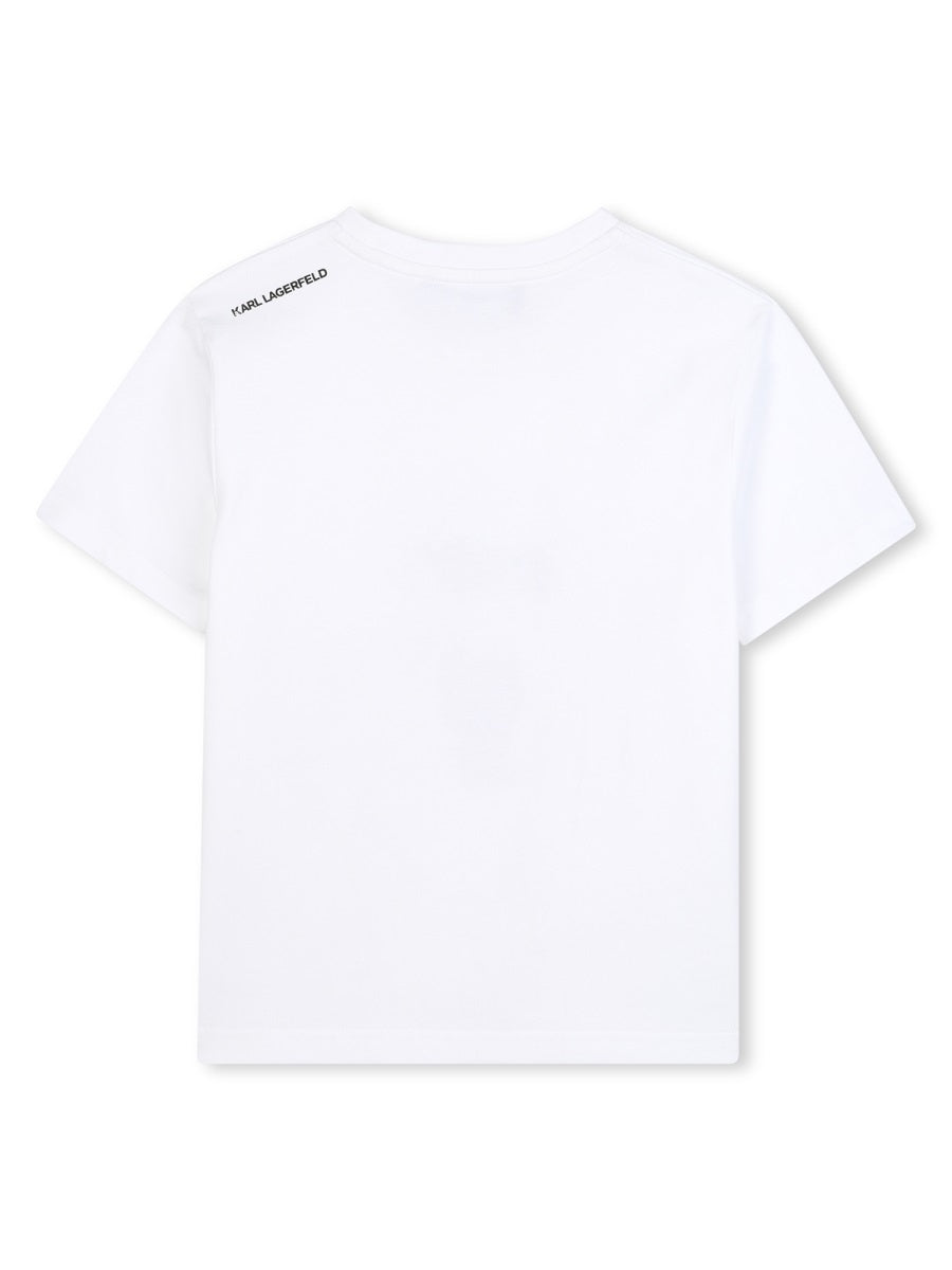 KARL LAGERFELD Mini Logo T-Shirt for Boys