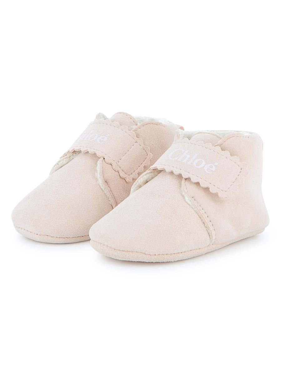 CHLOÉ Mini Leather Flats for Baby Girls