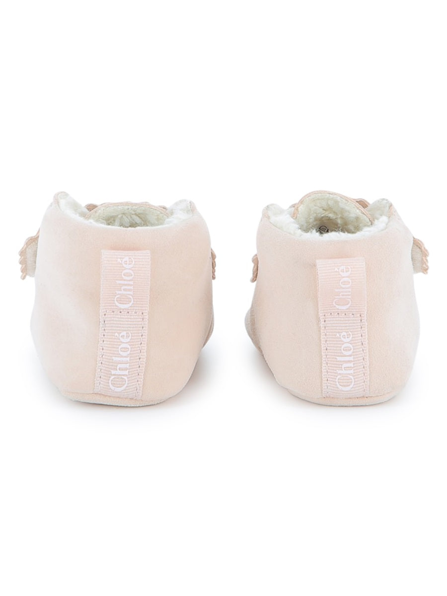 CHLOÉ Mini Leather Flats for Baby Girls