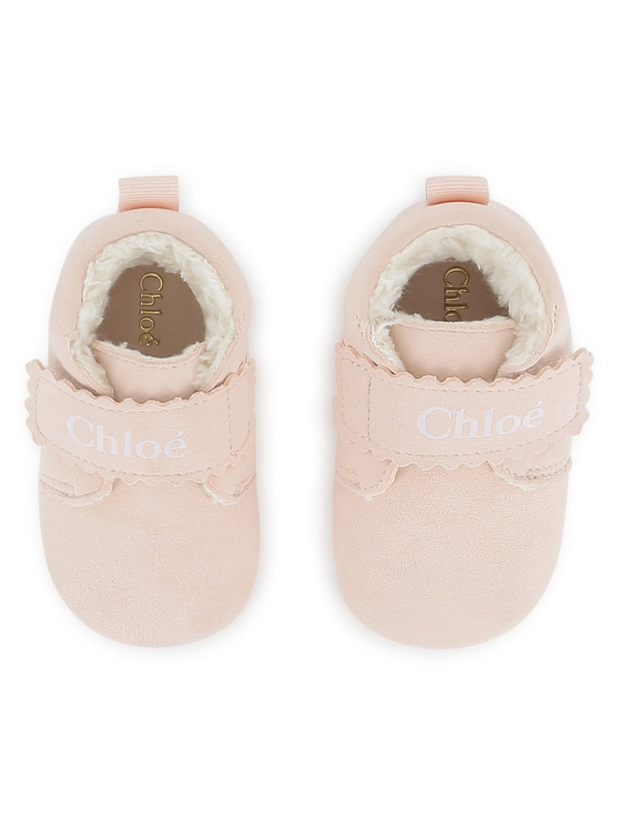 CHLOÉ Mini Leather Flats for Baby Girls