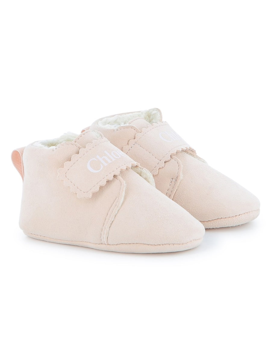 CHLOÉ Mini Leather Flats for Baby Girls