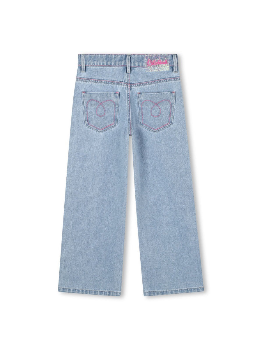 BILLIEBLUSH Girls' Fashionable Jean Pants - FW25 Collection