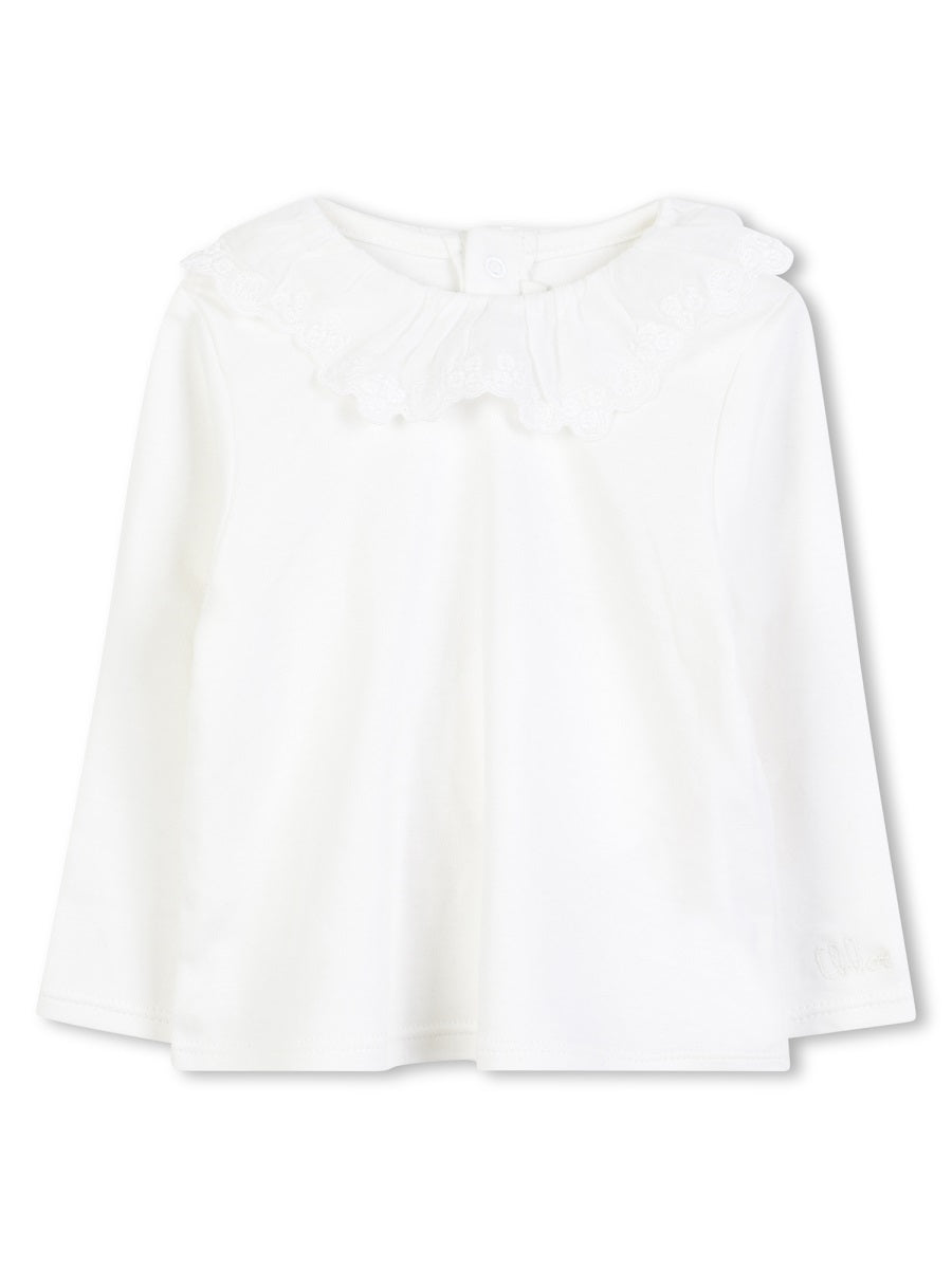 CHLOÉ Chic Mini Dress and T-Shirt Set for Baby Girls