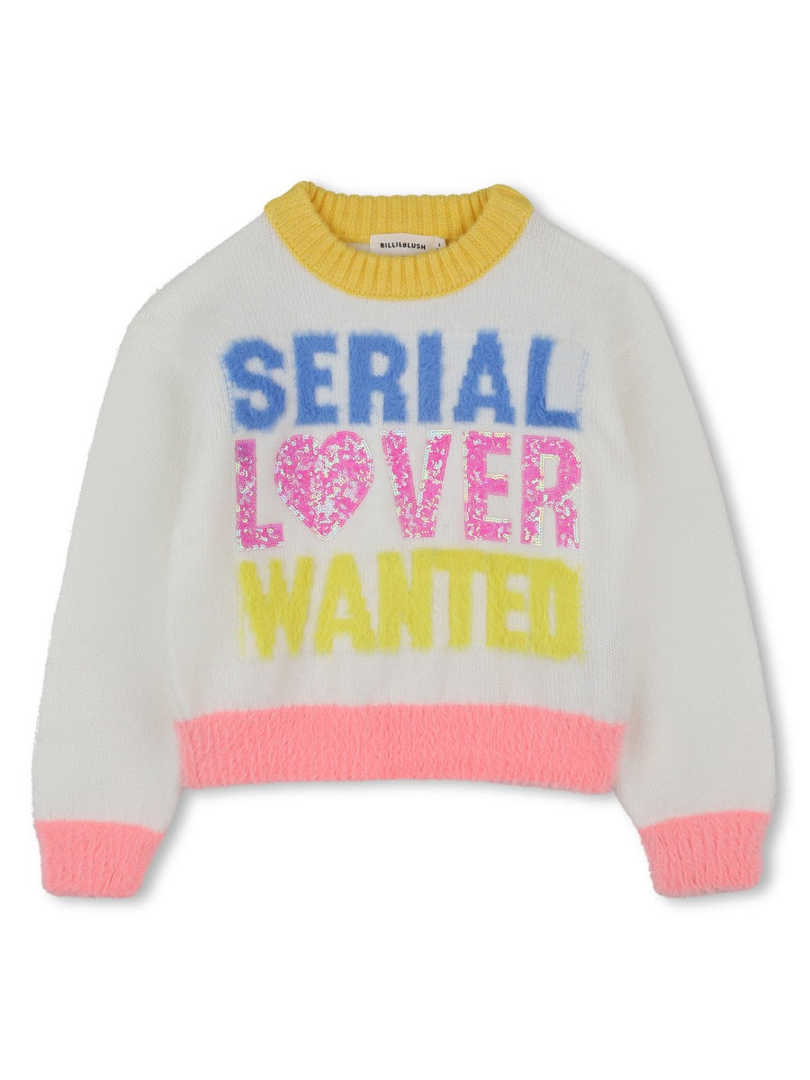 BILLIEBLUSH Mini Sweatshirt 'Serial Lover Wanted' for Girls
