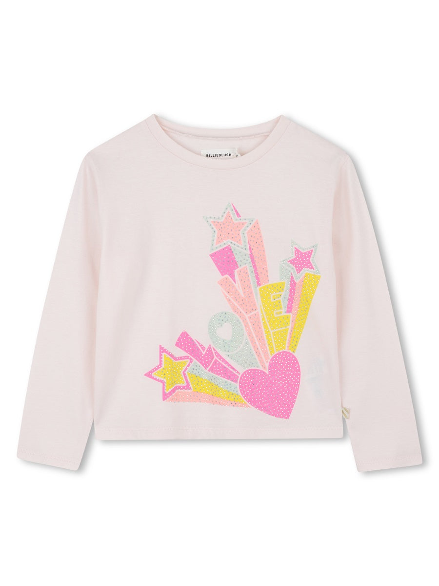 BILLIEBLUSH Heart Star Mini T-Shirt for Girls