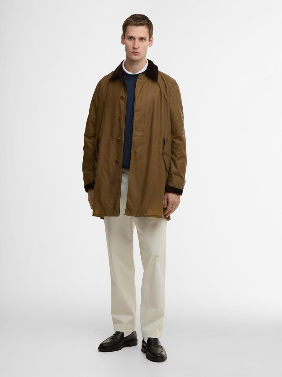 BARACUTA X BARBOUR Classic Trench Coat for Men