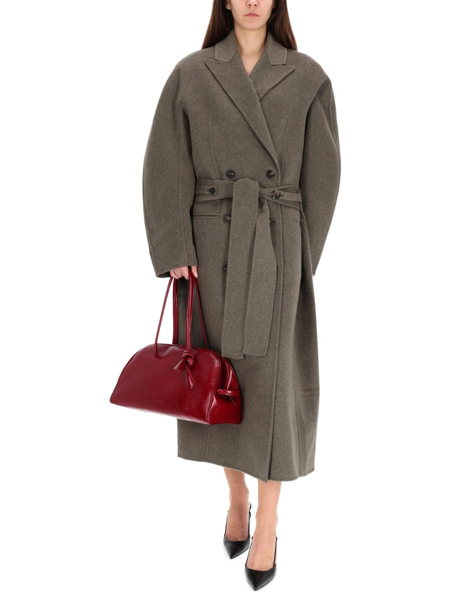 JACQUEMUS Sophisticated Virgin Wool Trench Coat for Women
