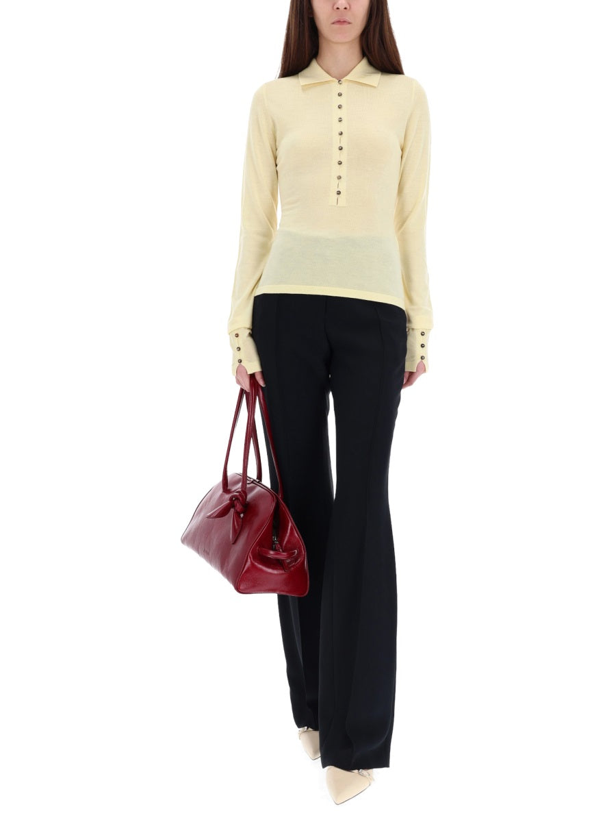 JACQUEMUS Merino Wool Mini Sweater